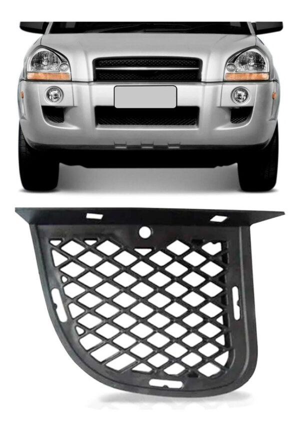 Moldura Parachoque Dianteiro Tucson 2004 05 06 07 A 2016 Lado Direito