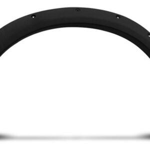 Alargador Moldura Paralama Traseiro Uno Way Preto 2004 A 12 Lado Direito