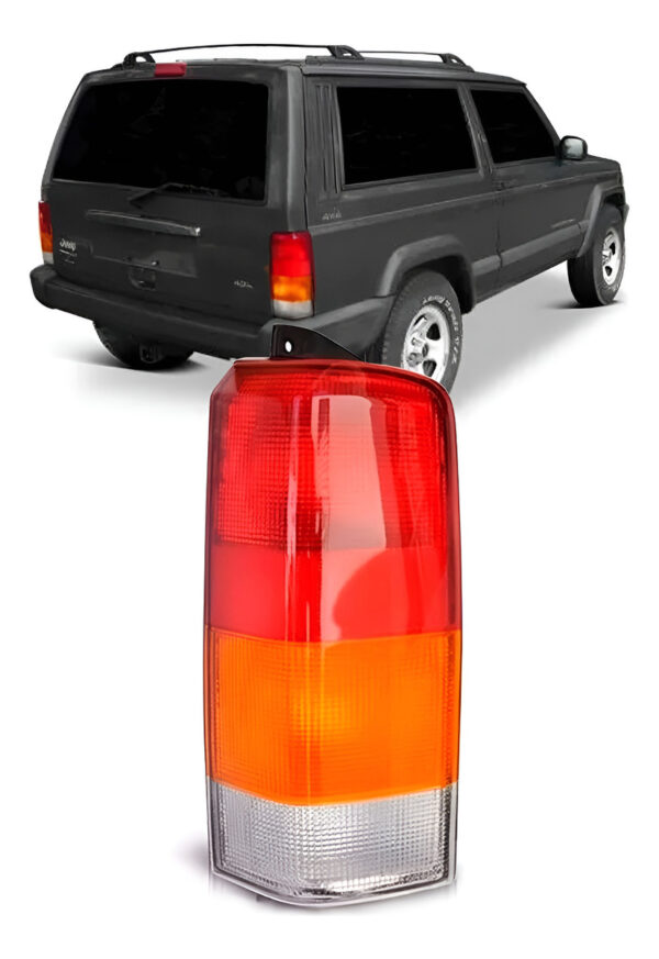 Lanterna Traseira Cherokee 1999 A 2001 Tricolor Serve Mod 97 Lado Direito
