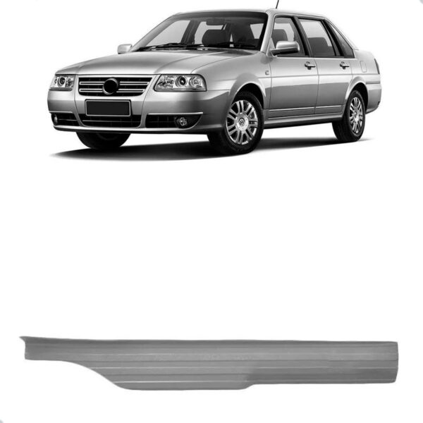 Soleira Santana 2000 Até 2006 Traseira Cinza Claro 4 Portas Lado Esquerdo