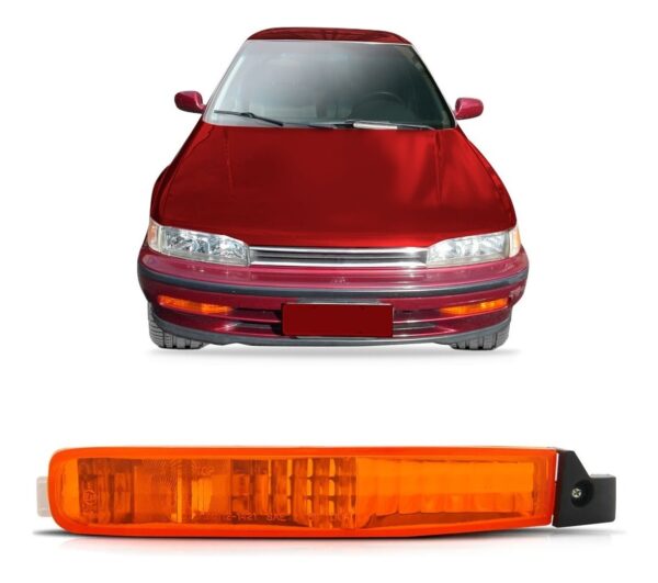 Sinaleira Seta Lanterna Dianteira Accord 92 1993 Ambar  Lado Direito