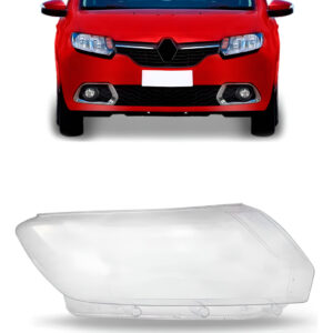 Lente Farol Dianteiro Logan Sandero 2014/2019 Lado Direito