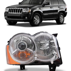 Farol Grand Cherokee 2008 A 2012 Lado Direito