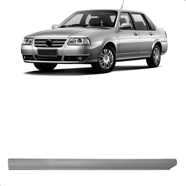 Soleira Santana 2000 Até 2006 Dianteira Cinza Claro 4 Portas Lado Direito