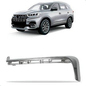 Moldura Grade Para Tiggo 8 2021 A 2025 Lateral Cromada Lado Esquerdo