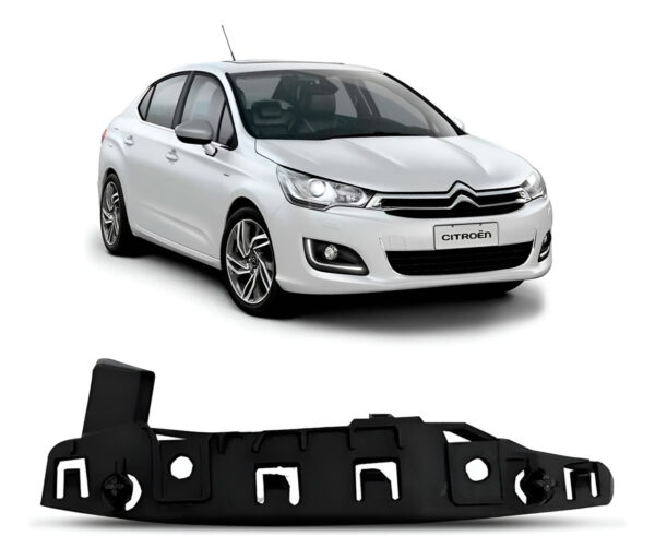 Suporte Guia Parachoque Dianteiro C4 Lounge 2013 A 2016 Lado Direito