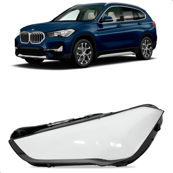 Lente Farol Dianteiro Para Bmw X1 2020 2021 Lado Esquerdo
