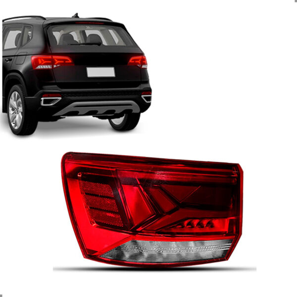 Lanterna Traseira Canto Para Taos 2021 A 2024 Full Led Lado Esquerdo