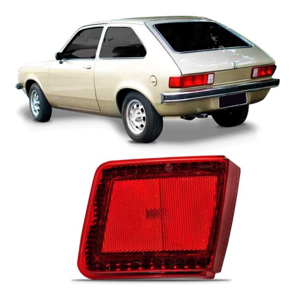 Lanterna Traseira Chevette 1980 1981 1982 Rubi Mega Desconto Lado Esquerdo