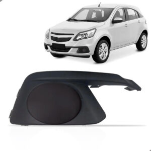 Tela Frontal Moldura Milha Agile 2013 14 2015 2016 Sem Furo Lado Direito