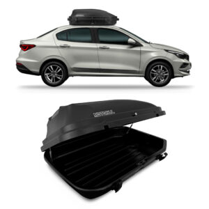 Baú Maleiro De Teto Motobul 270 Litros FIAT-CRONOS Preto