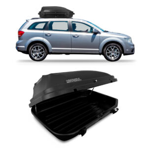 Baú Maleiro De Teto Motobul 270 Litros FIAT-FREEMONT Preto