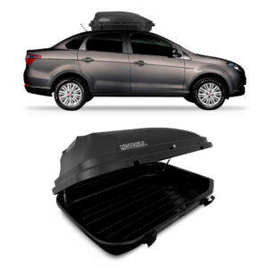 Baú Maleiro De Teto Motobul 270 Litros FIAT-GRAND-SIENA Preto