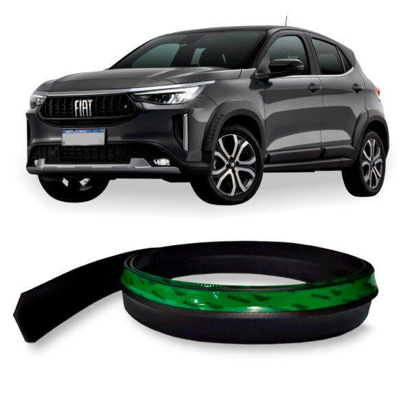 Saia Spoiler Para FIAT-PULSE Z Lip Borracha Esportivo Ez