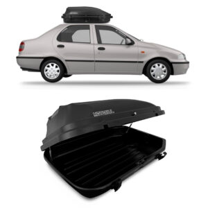 Baú Maleiro De Teto Motobul 270 Litros FIAT-SIENA Preto