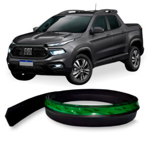 Saia Spoiler Para FIAT-TORO Z Lip Borracha Esportivo Ez