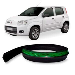 Saia Spoiler Para FIAT-UNO Z Lip Borracha Esportivo Ez