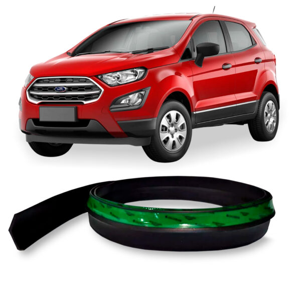 Saia Spoiler Para FORD-ECOSPORT Z Lip Borracha Esportivo Ez