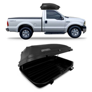 Baú Maleiro De Teto Motobul 270 Litros FORD-F-250 Preto
