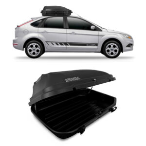 Baú Maleiro De Teto Motobul 270 Litros FORD-FOCUS Preto