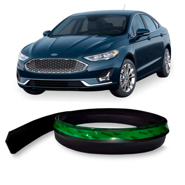 Saia Spoiler Para FORD-FUSION Z Lip Borracha Esportivo Ez