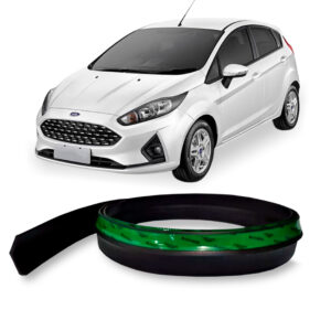Saia Spoiler Para FORD-NEW-FIESTA Z Lip Borracha Esportivo Ez