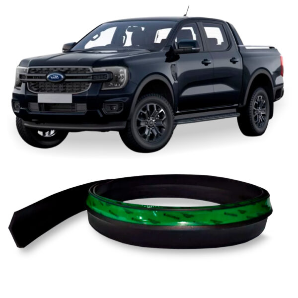 Saia Spoiler Para FORD-RANGER Z Lip Borracha Esportivo Ez