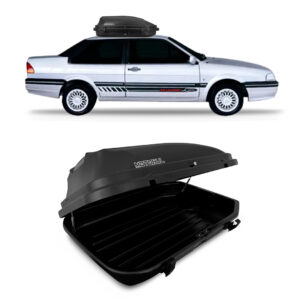 Baú Maleiro De Teto Motobul 270 Litros FORD-VERSAILLES Preto