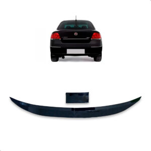 Aerofólio Para Fiat Linea Sedan Black Piano Autocolante