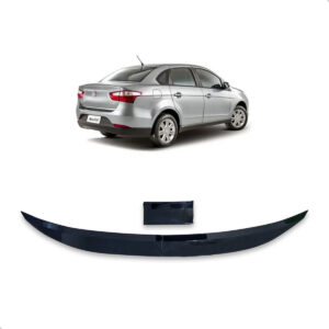 Aerofólio Para Fiat grand-siena Sedan Black Piano Autocolante