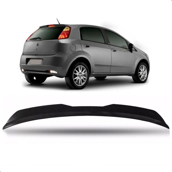 Aerofólio Punto Black Piano Sport Hatch Universal