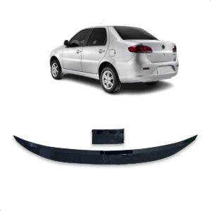 Aerofólio Para Fiat Siena Sedan Black Piano Autocolante