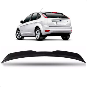 Aerofólio Para Ford Focus Hatch Black Piano Sport Universal