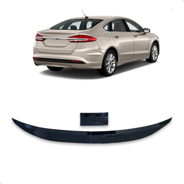 Aerofólio Para Ford Fusion Sedan Black Piano Autocolante