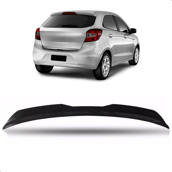 Aerofólio Ka Black Piano Sport Hatch Universal