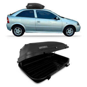 Baú Maleiro De Teto Motobul 270 Litros GM-ASTRA Preto