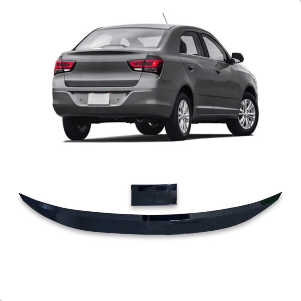 Aerofólio Para GM Cobalt Sedan Black Piano Autocolante