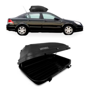 Baú Maleiro De Teto Motobul 270 Litros GWM-VECTRA Preto