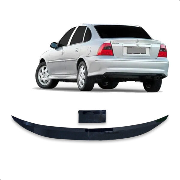 Aerofólio Para GM Astra Sedan Black Piano Autocolante