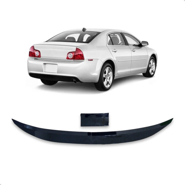 Aerofólio Para GM Malibu Sedan Black Piano Autocolante