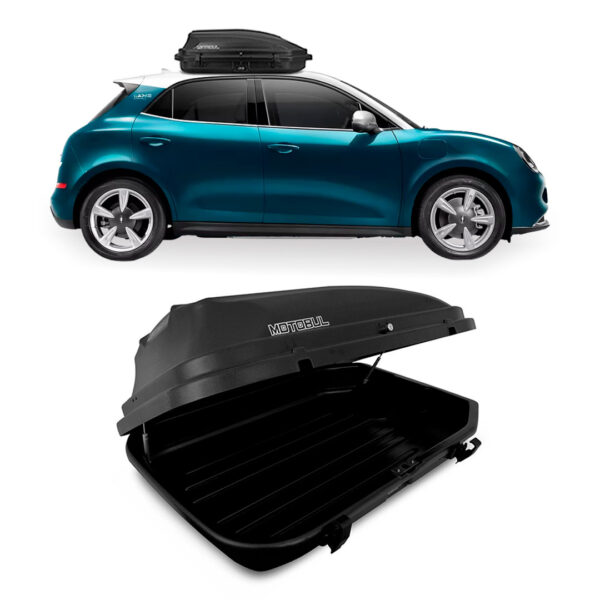 Baú Maleiro De Teto Motobul 270 Litros GWM-ORA Preto