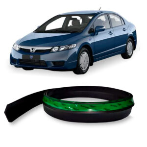 Saia Spoiler Para HONDA-NEW-CIVIC Z Lip Borracha Esportivo Ez