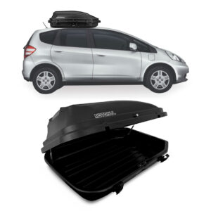 Baú Maleiro De Teto Motobul 270 Litros HONDA-NEW-FIT Preto