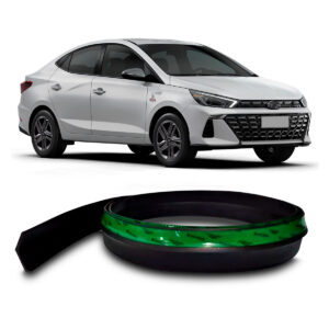 Saia Spoiler Para HYUNDAI-HB20-SEDAN Z Lip Borracha Esportivo Ez