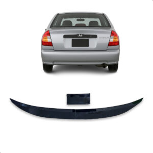 Aerofólio Para HYUNDAI Accent Sedan Black Piano Autocolante