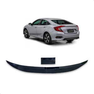 Aerofólio Para Honda Civic Sedan Black Piano Autocolante