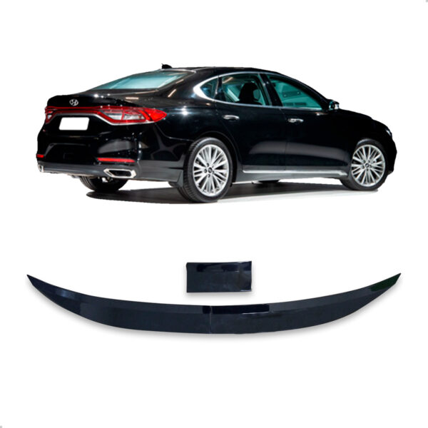 Aerofólio Para Hyundai Azera Sedan Black Piano Autocolante
