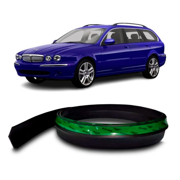 Saia Spoiler Para JAGUAR-X-TYPE Z Lip Borracha Esportivo Ez