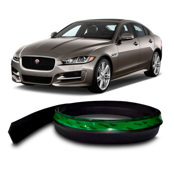Saia Spoiler Para JAGUAR-XE Z Lip Borracha Esportivo Ez
