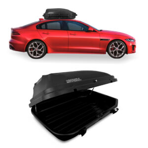 Baú Maleiro De Teto Motobul 270 Litros JAGUAR-XE Preto